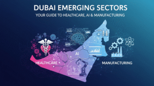 Read more about the article Dubai Emerging Sectors: Your Guide to Healthcare, AI & Manufacturing